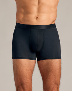 True ClassicBlack Boxer Trunks 12-Pack