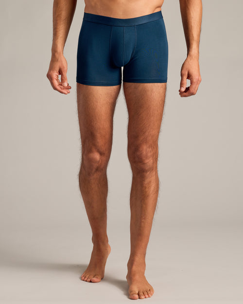 Navy Boxer Trunks 3-Pack