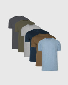 True ClassicClassic Tall and Crew Tee 6-Pack