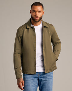 True ClassicMilitary Green Coaches Jacket