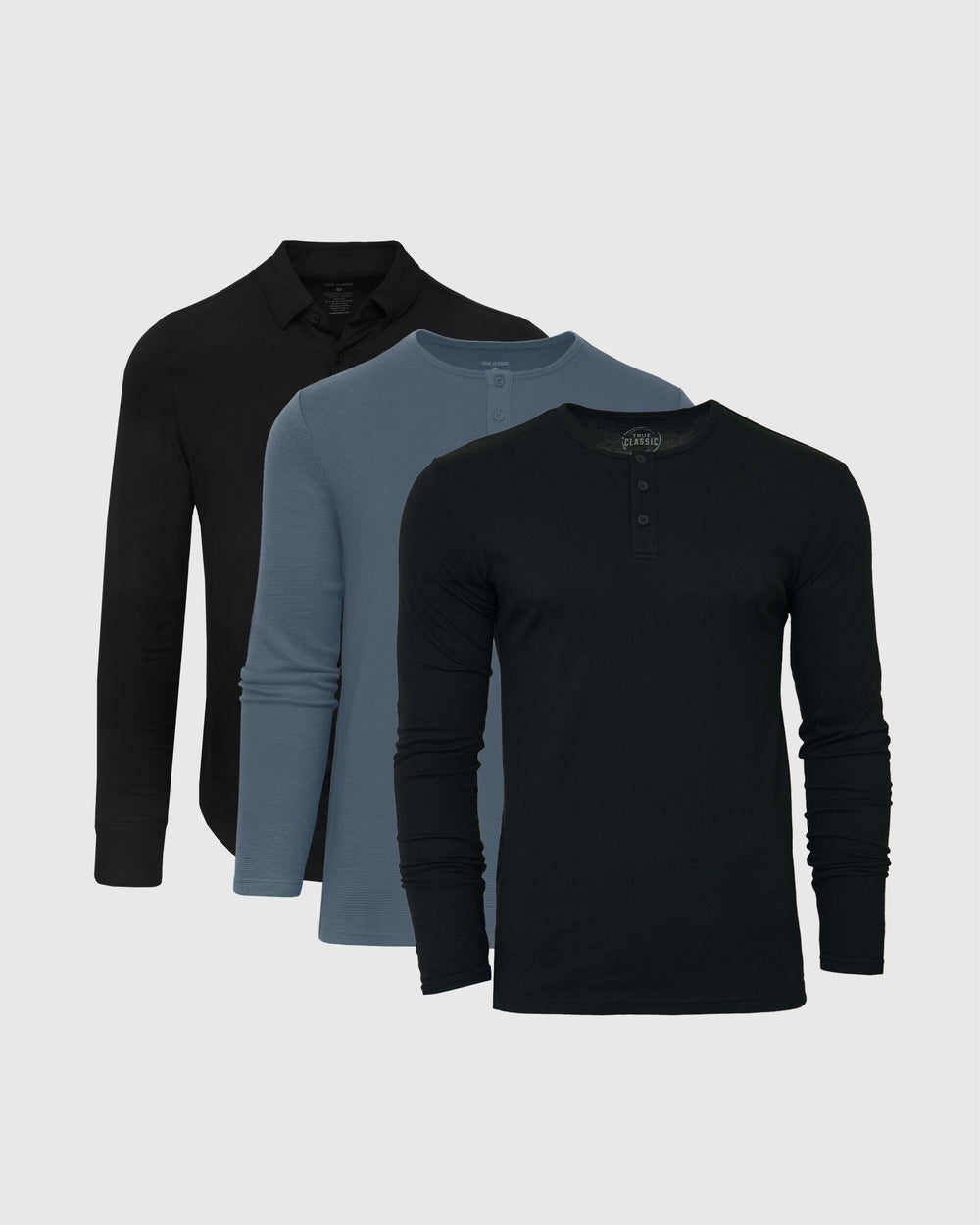 Comfort Shirt & Henley Gift 3-Pack