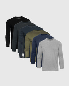 True ClassicCore Color Long Sleeve Crew 6-Pack