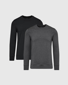 True ClassicDark Hues Active Comfort Sweatshirt 2-Pack