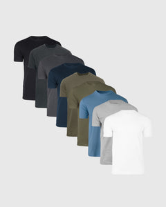 True ClassicEssential Crew Neck T-Shirt 9-Pack