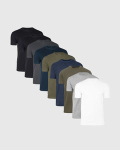 True ClassicEssential Crew Neck 9-Pack