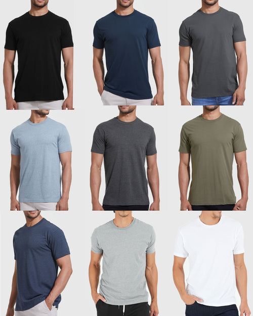 Essential Crew Neck 9-Pack