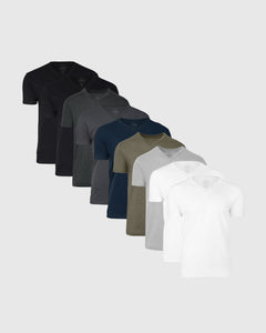 True ClassicEssential V-Neck 9-Pack