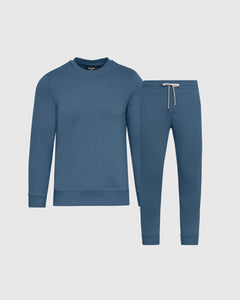 True ClassicFiord Fleece Crew and Jogger 2-Pack