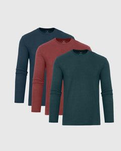 True ClassicHarvest Coast Long Sleeve Classic Crew 3-Pack