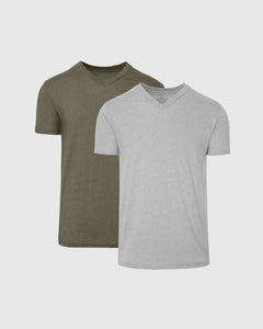 True ClassicThe Heather V-Neck 2-Pack