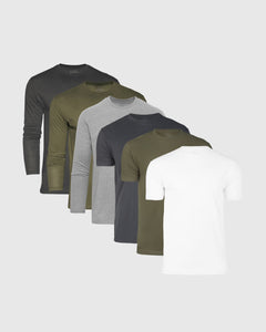 True ClassicPack de 6 camisetas básicas para fiestas