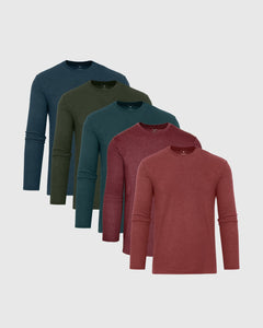 True ClassicThe Long Sleeve Color 5-Pack