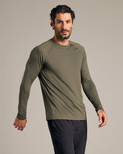 True ClassicStream Trail Long Sleeve Active Mesh Crew 4-Pack