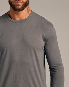 True ClassicCarbon Long Sleeve Crew Neck 6-Pack