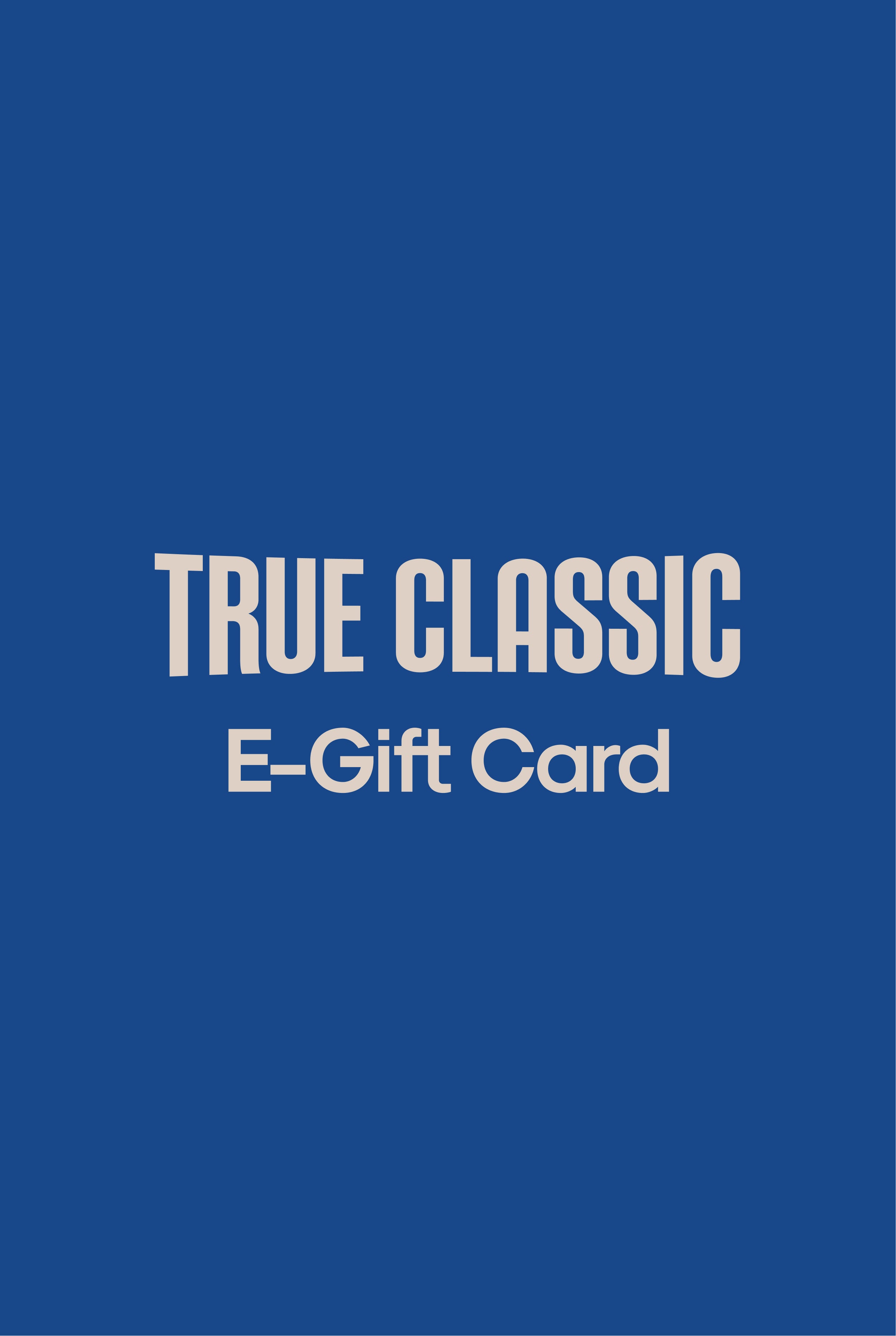 E-Gift card