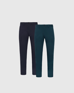 True ClassicNavy & Centurion Slim Twill Chino Pant 2-Pack