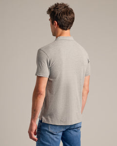 True ClassicHeather Gray Short Sleeve Polo