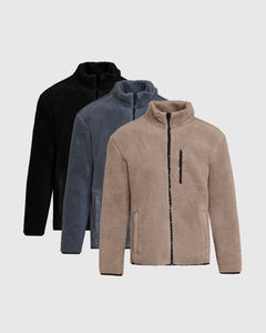 True ClassicSherpa Full Zip Jacket 3-Pack