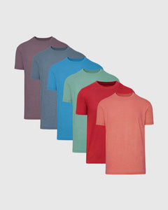 True ClassicFull Rotation Short Sleeve Classic Crew 6-Pack