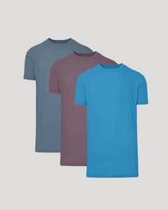 True ClassicSummer Storm Short Sleeve Tall Classic Crew 3-Pack