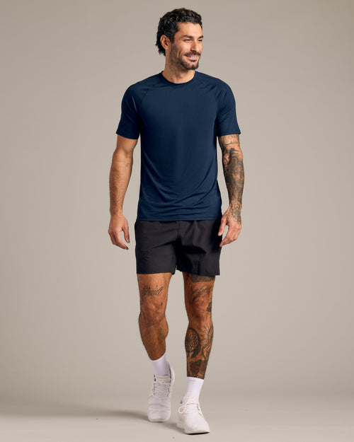 Navy Active Mesh Crew