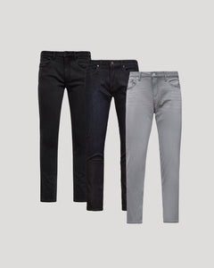 True ClassicSlim Comfort Stretch Jeans 3-Pack