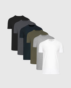 True ClassicStaple Tall Straight Hem T-Shirt 6-Pack