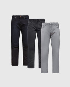 True ClassicPack de 3 jeans Comfort corte recto