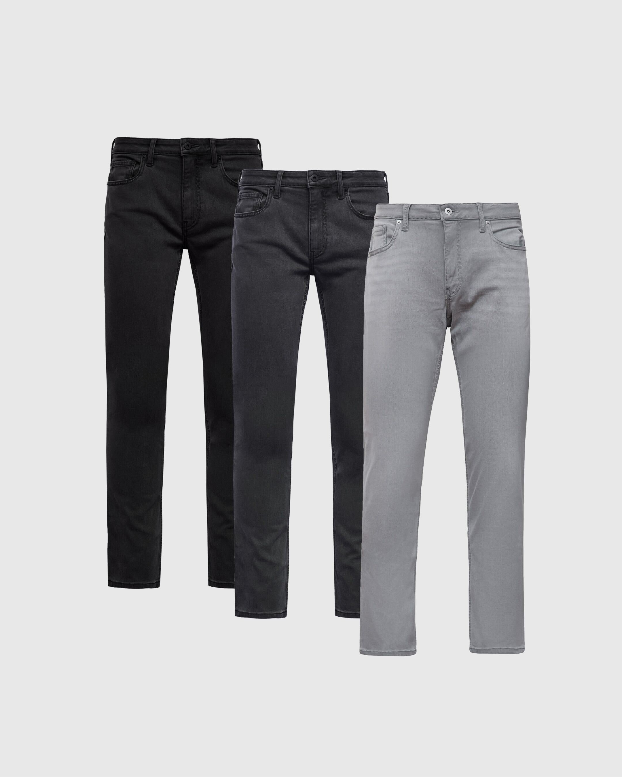 Straight Fit Comfort | | Jeans 3-Pack Classic 3-Pack Straight Fit Comfort Jeans True