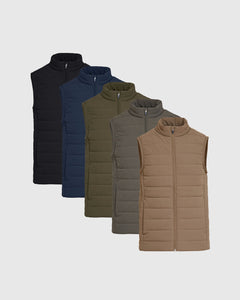 True ClassicSunrise Puffer Vest 5-Pack