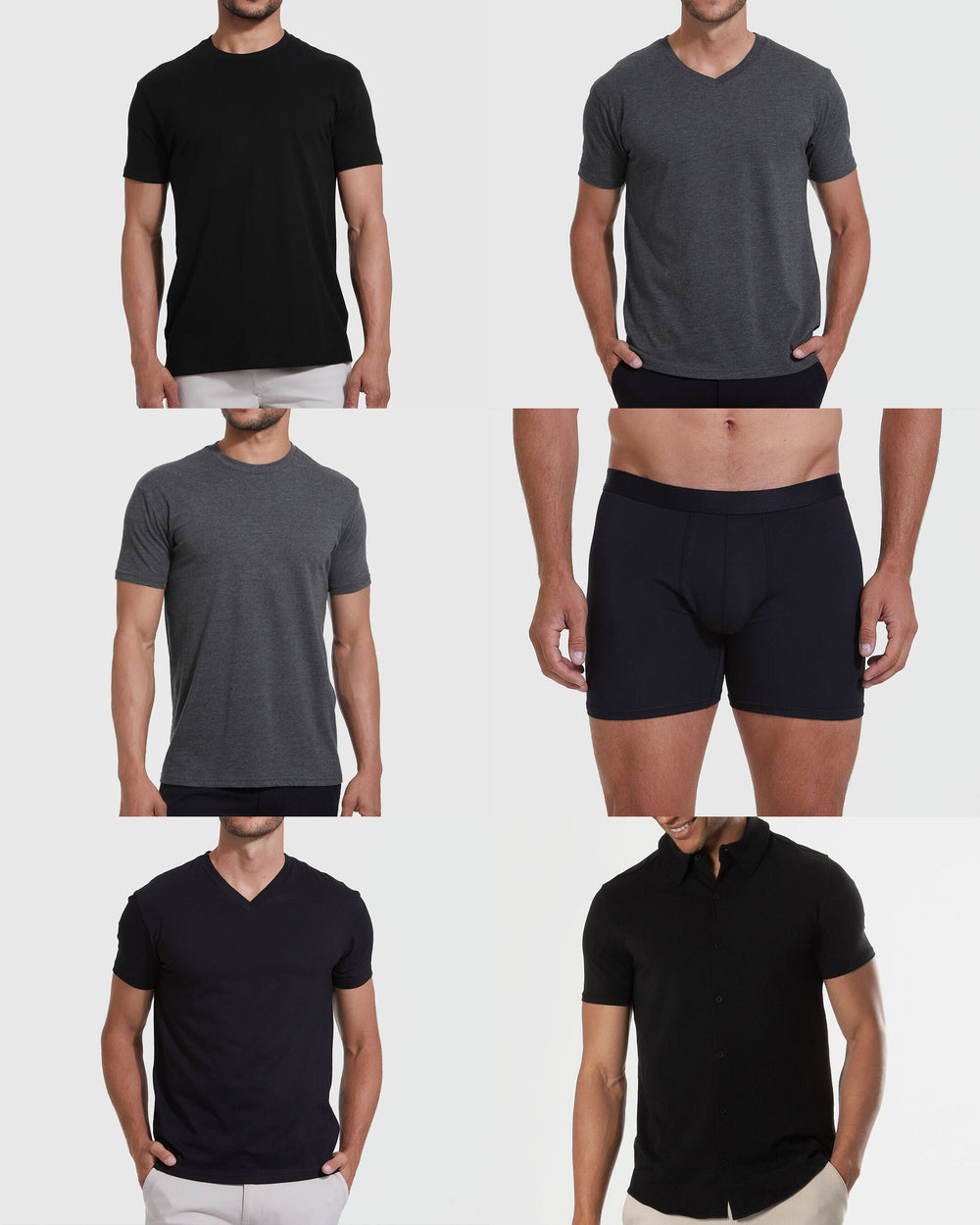 Try 1 of Everything 6-Pack - Gray & Black