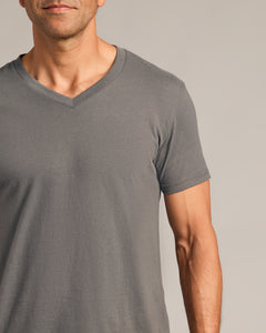 True ClassicCarbon V-Neck Tee