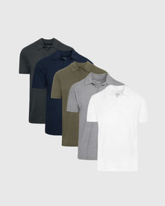 True ClassicVariety Polo 5-Pack