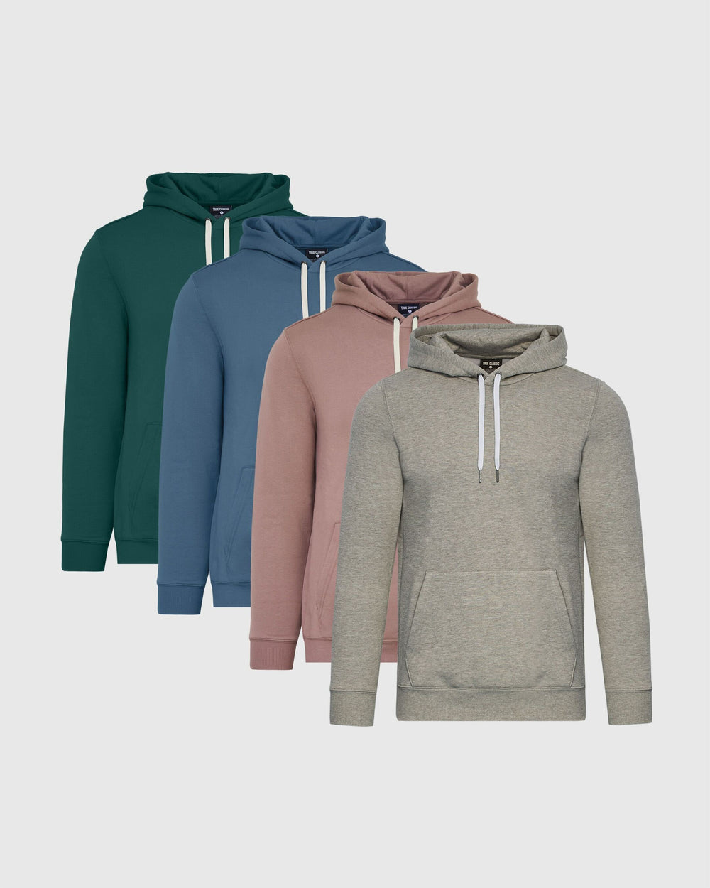 Modern Pullover Fleece Hoodie 4-Pack