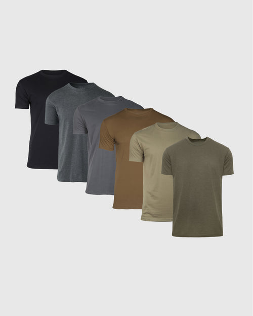 Woodland Shades Crew Neck 6-Pack