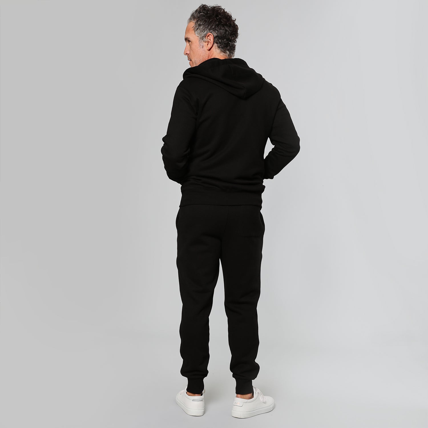 Black hoodie and joggers set new arrivals