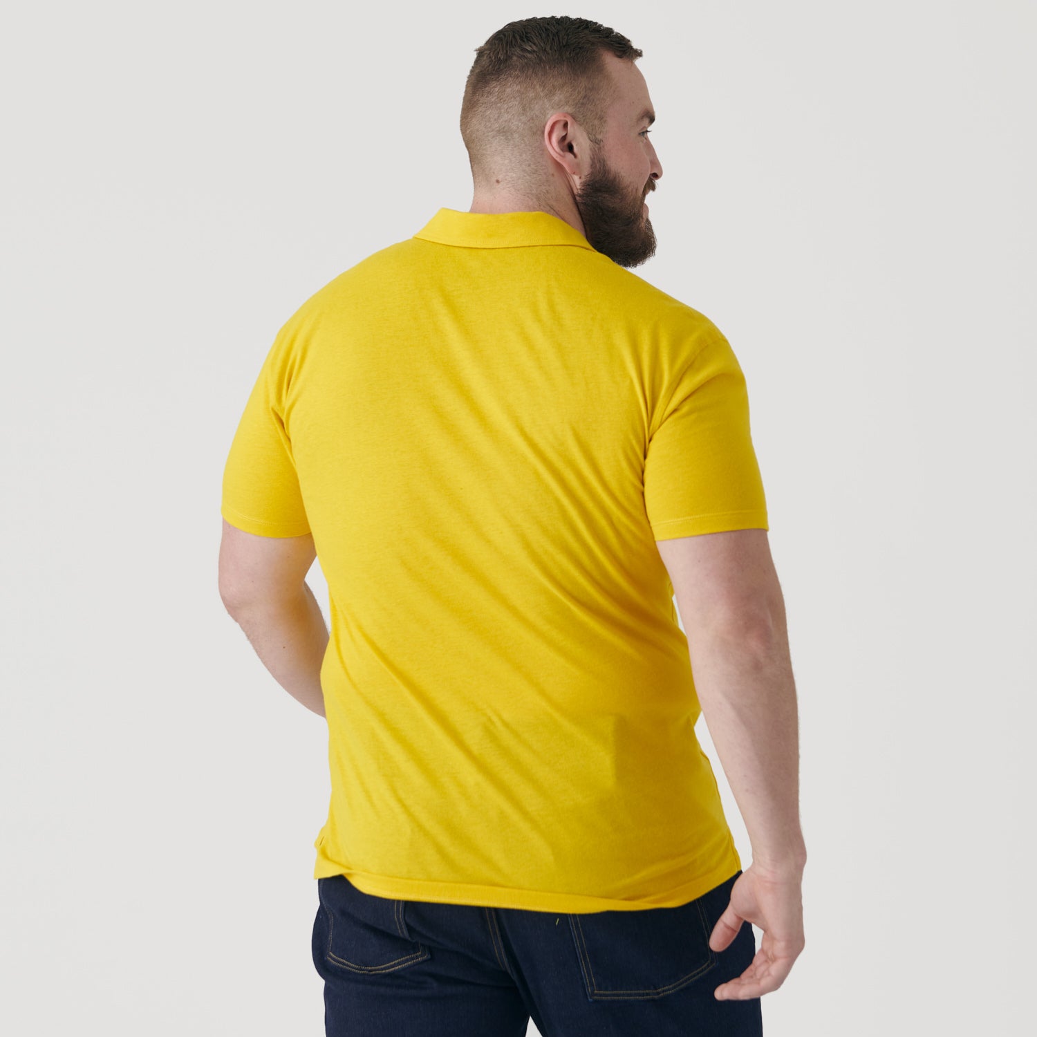 Polo t shirt sales yellow