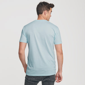 True ClassicLight Blue V-Neck Tee