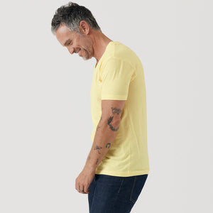 True ClassicMellow Yellow V-Neck Tee