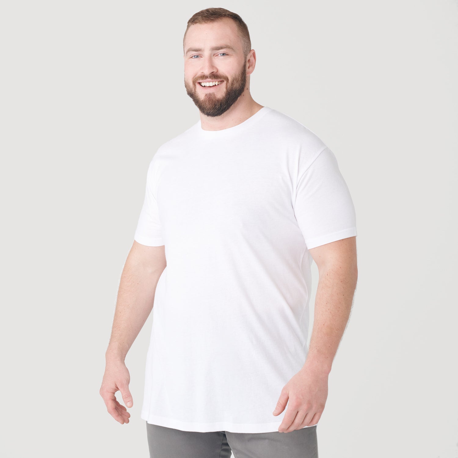 White t clearance shirt xxl