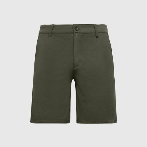 9" Military Green Comfort Chino Short