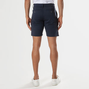 True Classic7" Navy Comfort Knit Chino Shorts