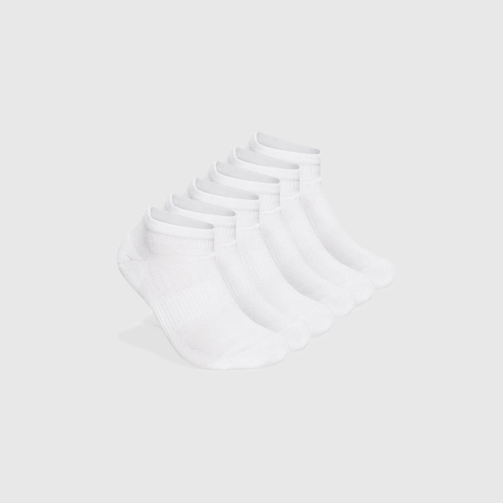 White Ankle Socks 3-Pack